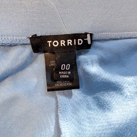 Torrid Blue Chiffon Maxi Skirt | L - Picture 4 of 4